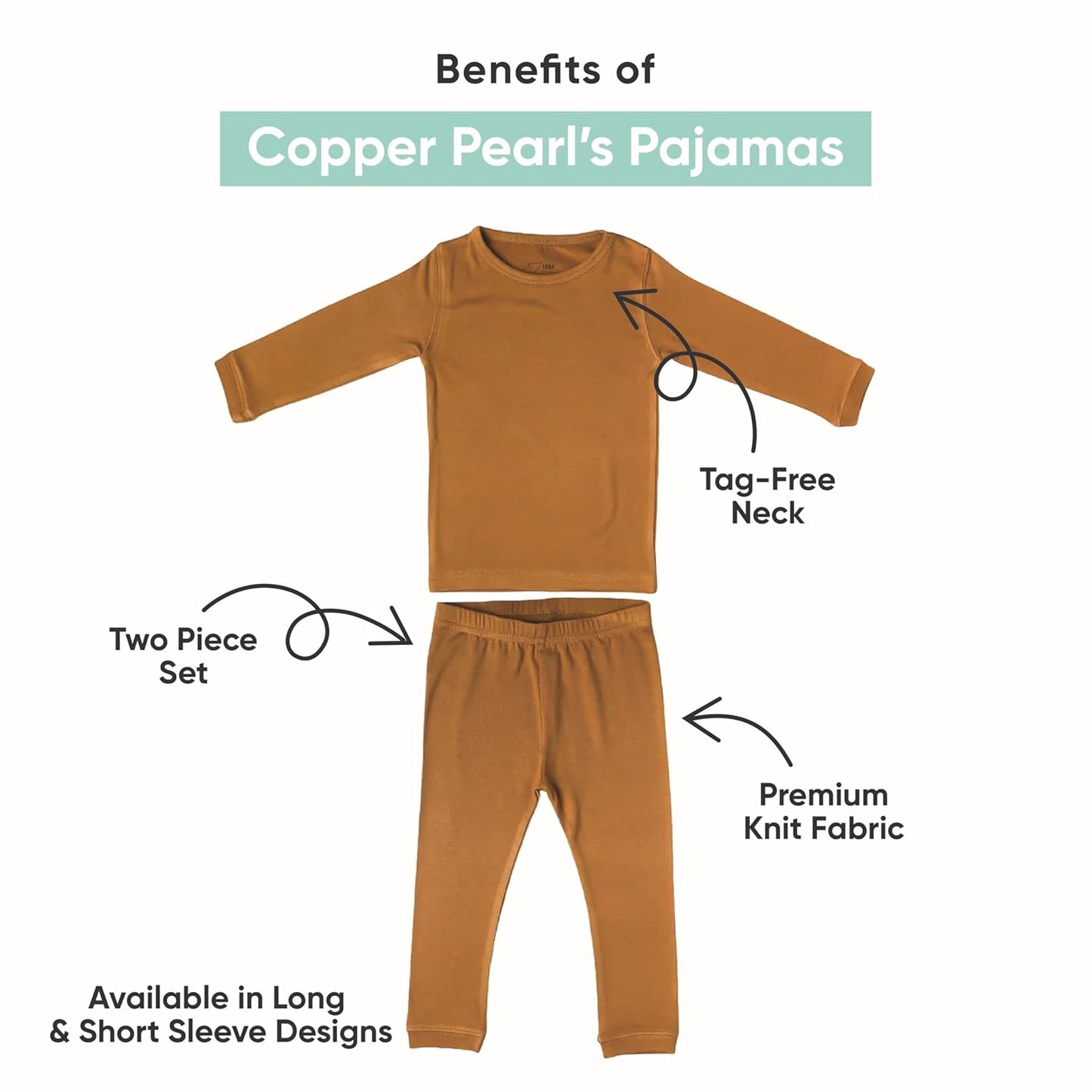 Two Piece Short Sleeve Toddler Pajamas PJ Sets for Boys and Girls - Adorable Pattern Summer Pajamas Shorts to Keep Cool While Sleeping, Size 12 Months to 5T - Hunter