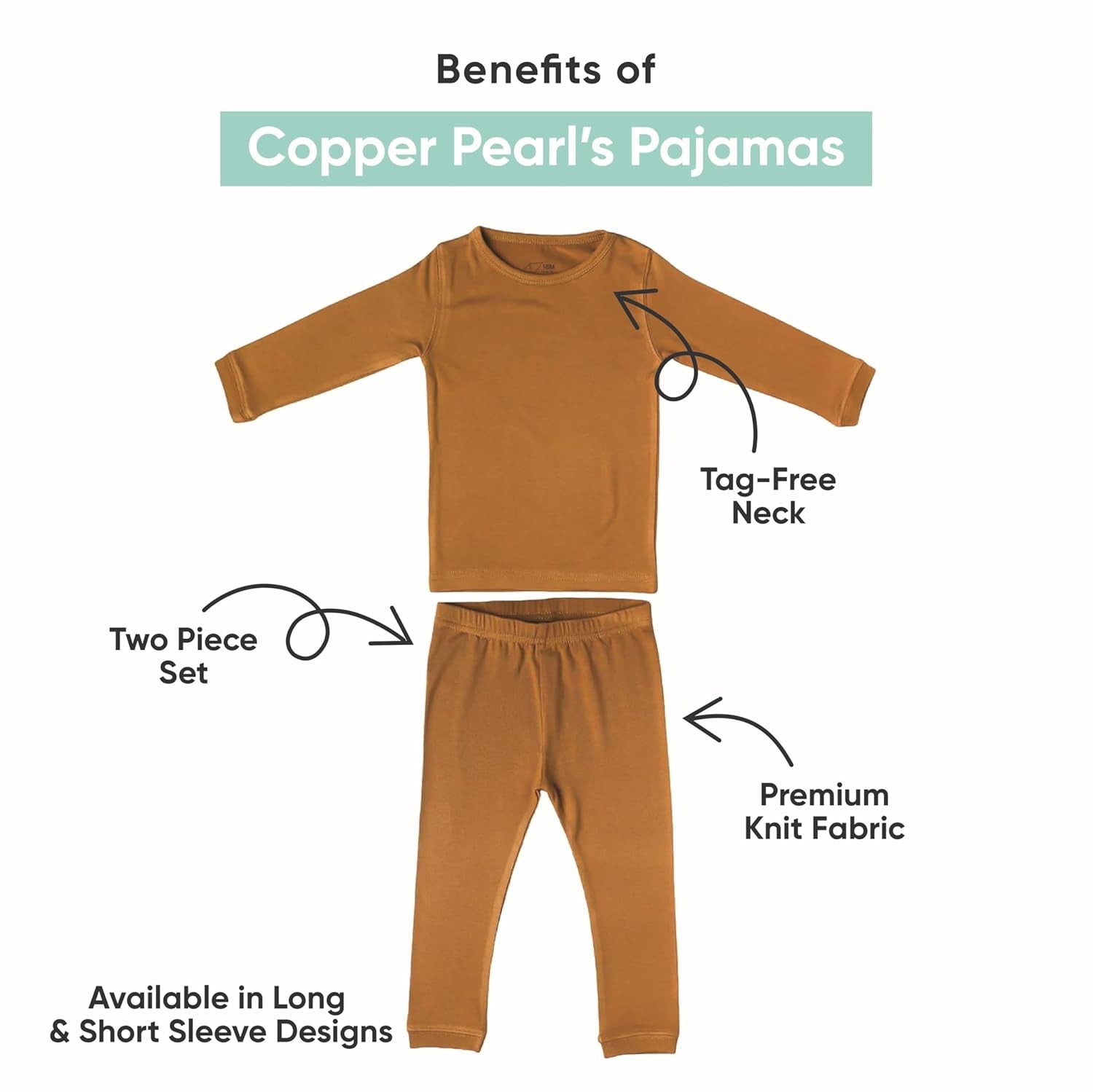 Two Piece Short Sleeve Toddler Pajamas PJ Sets for Boys and Girls - Adorable Pattern Summer Pajamas Shorts to Keep Cool While Sleeping, Size 12 Months to 5T - Hunter