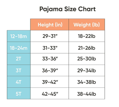Two Piece Short Sleeve Toddler Pajamas PJ Sets for Boys and Girls - Adorable Pattern Summer Pajamas Shorts to Keep Cool While Sleeping, Size 12 Months to 5T - Penny